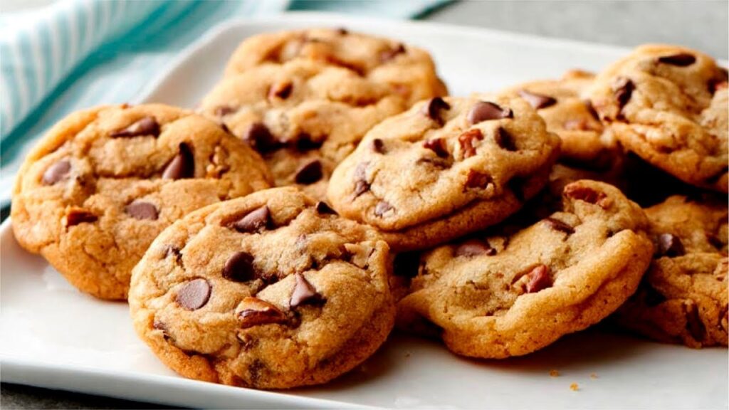 Easy-to-make 3 ingredient cookies no egg on a cooling rack